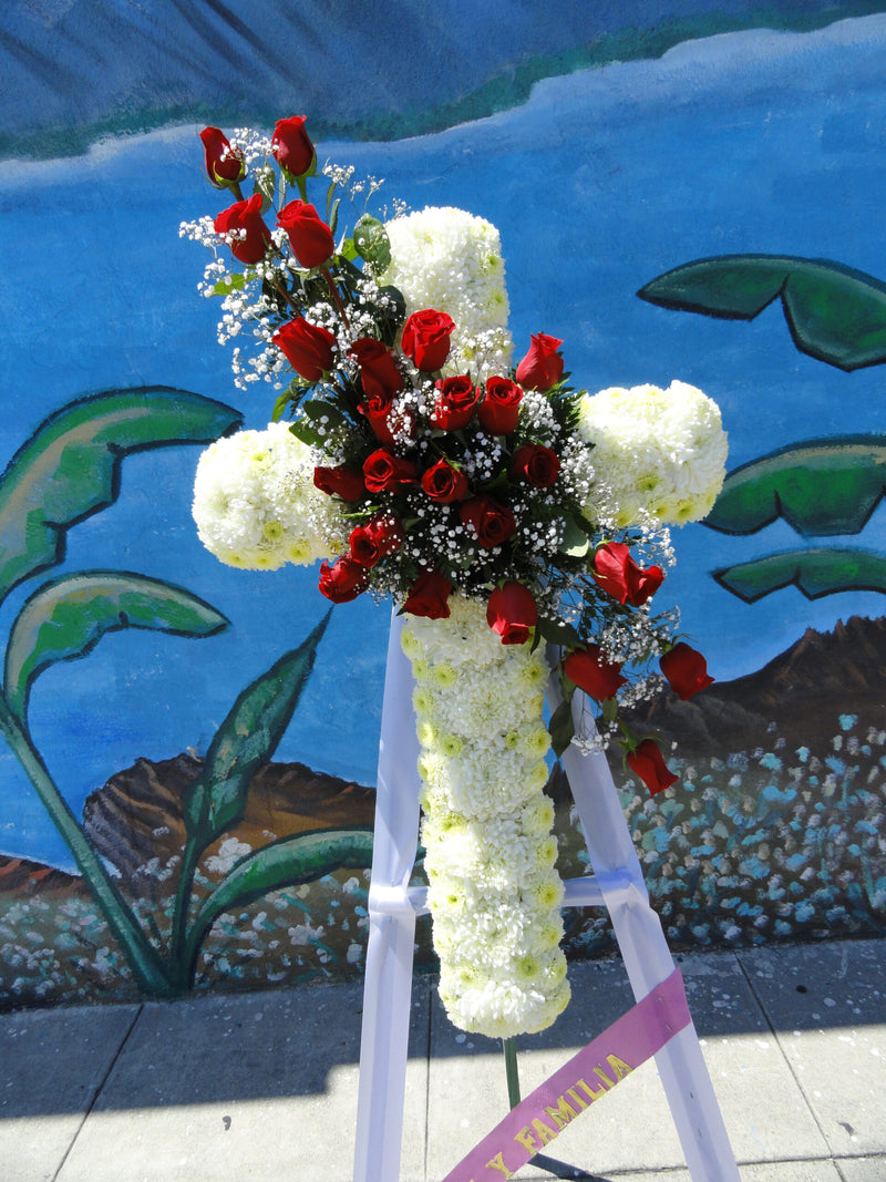 Red & White Cross (CS001)