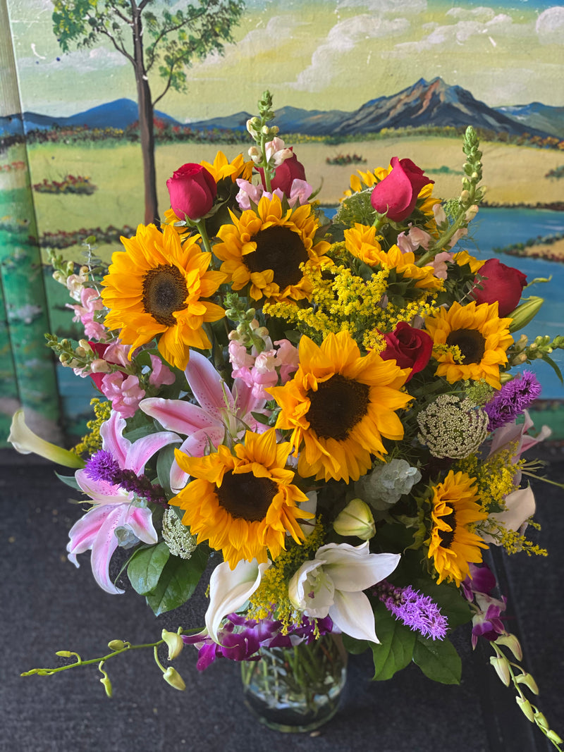Flowers in Vase (MX006)