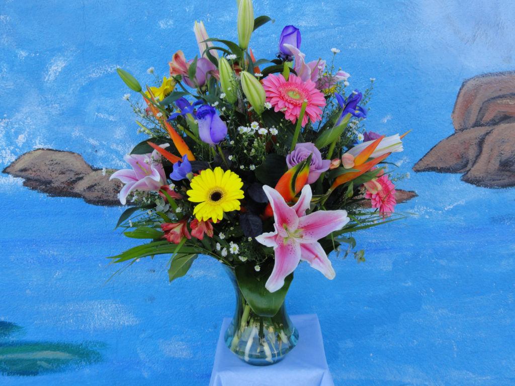 Flowers in Vase (MX009)