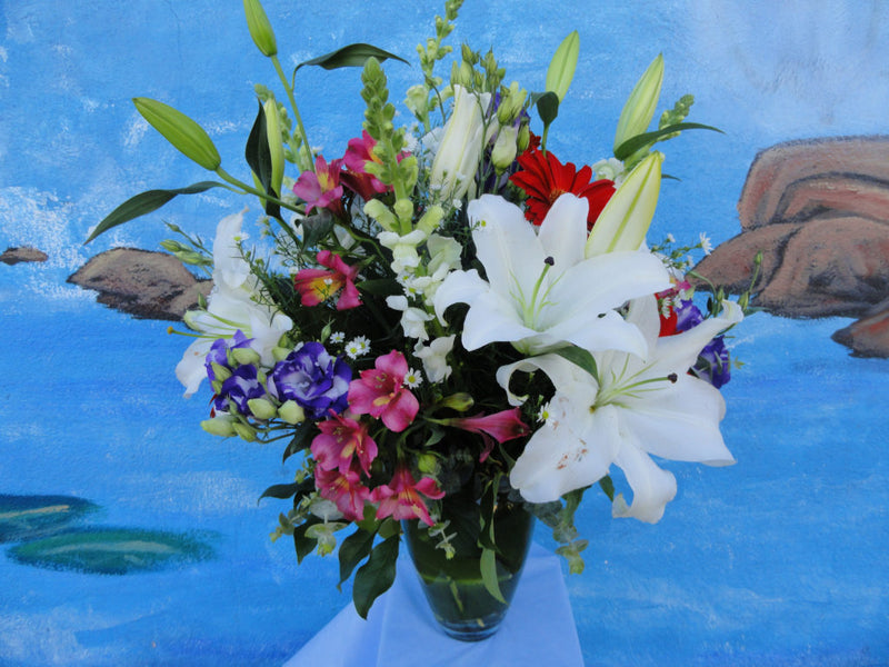 Flowers in Vase (MX011)