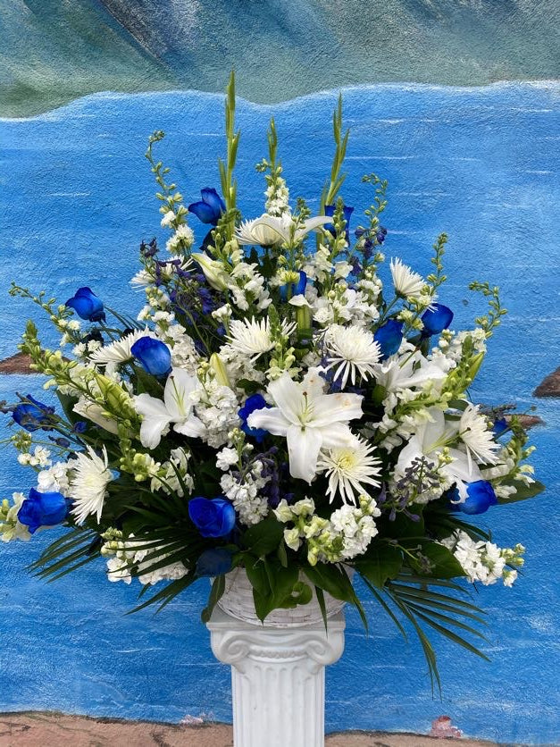 Mixed Flower Basket (BK037)