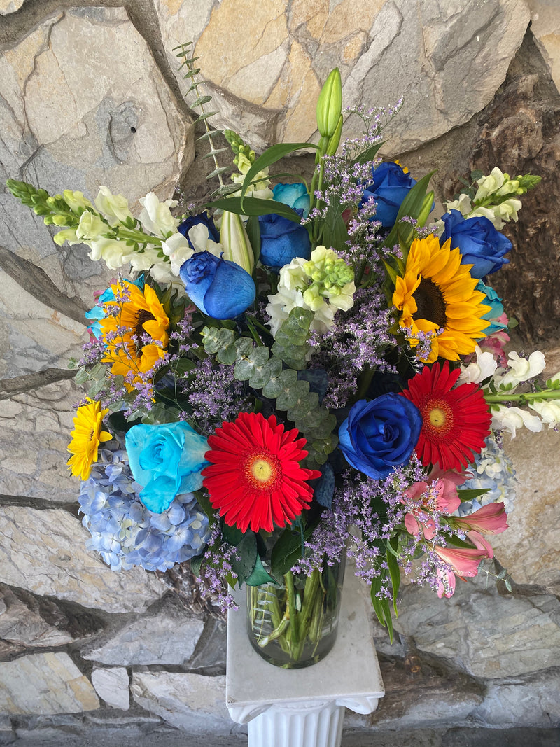 Flowers in Vase (MX005)