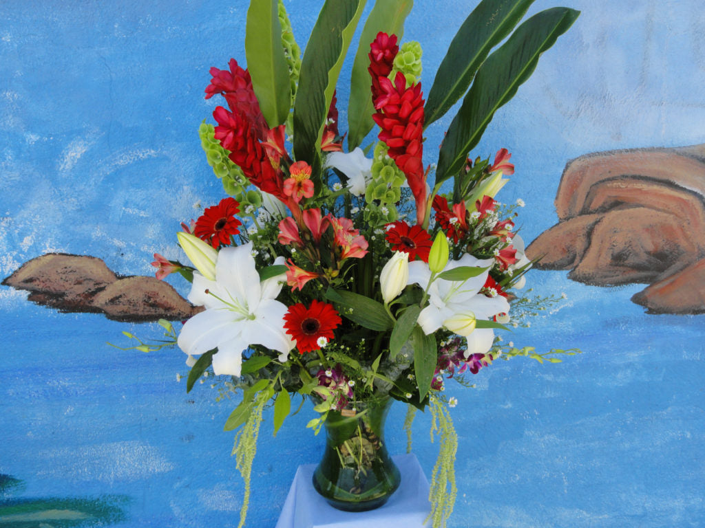 Flowers in Vase (MX007)