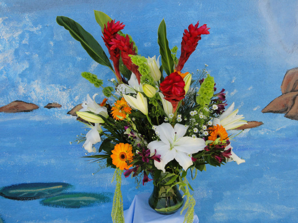 Flowers in Vase (MX012)